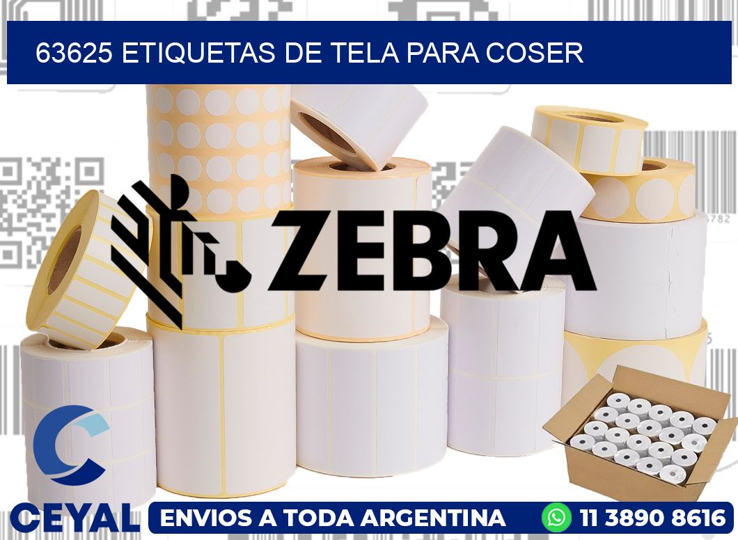 63625 ETIQUETAS DE TELA PARA COSER