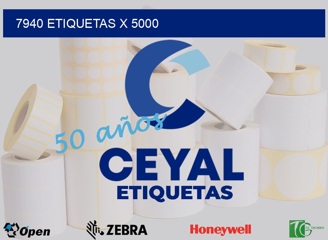 7940 Etiquetas x 5000