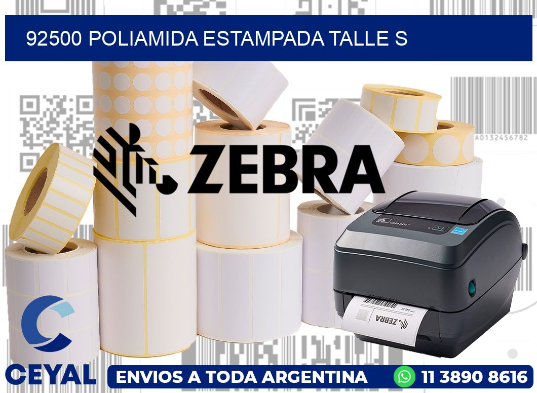 92500 POLIAMIDA ESTAMPADA TALLE S
