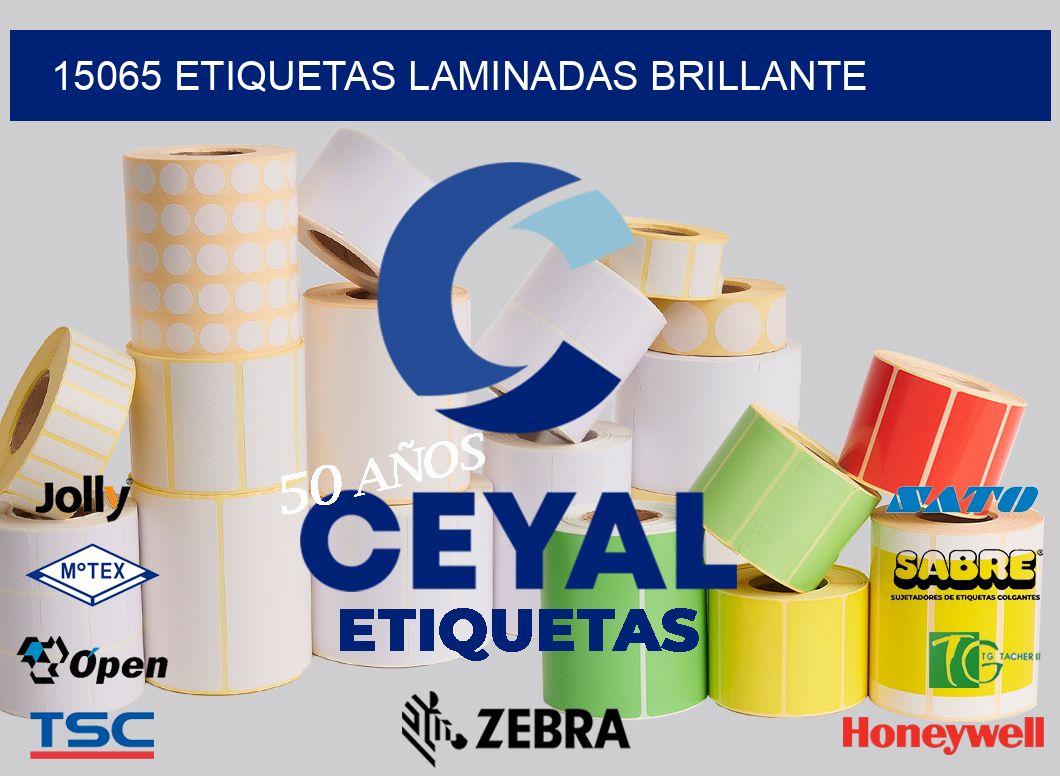 15065 Etiquetas laminadas brillante