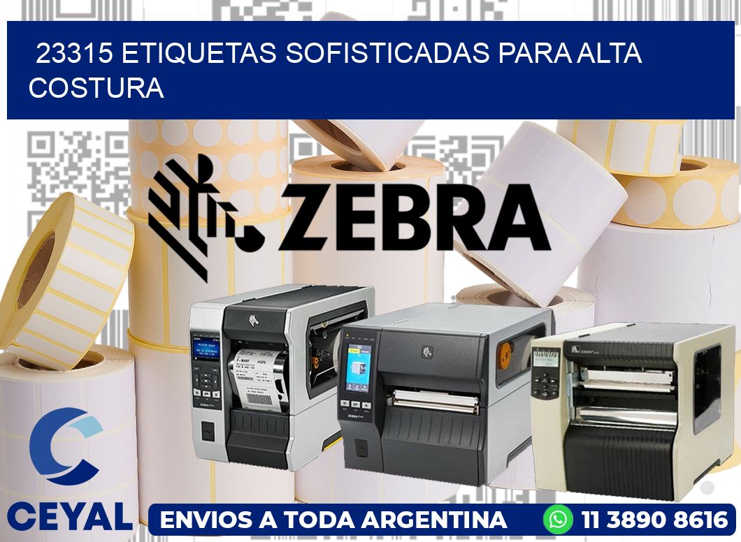 23315 ETIQUETAS SOFISTICADAS PARA ALTA COSTURA