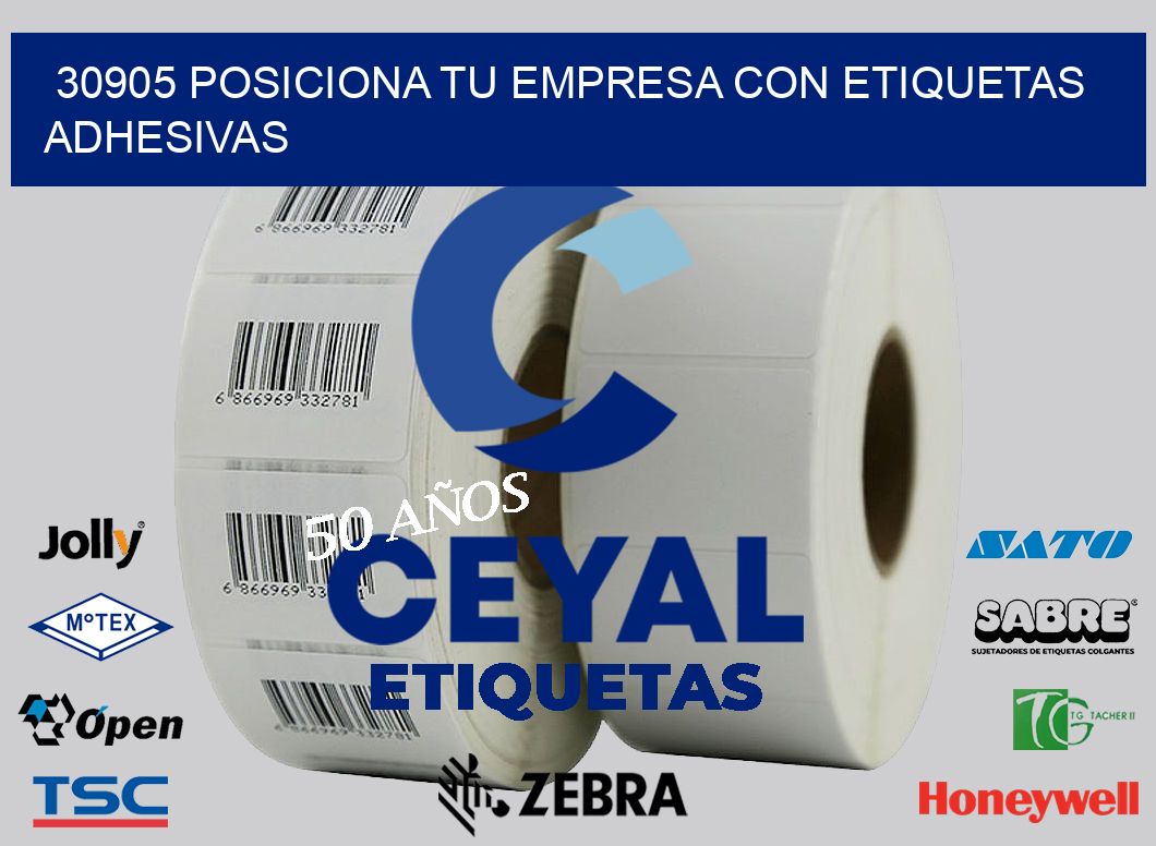 30905 POSICIONA TU EMPRESA CON ETIQUETAS ADHESIVAS