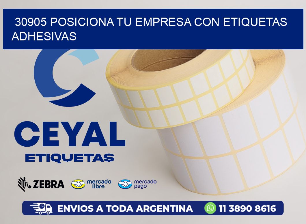 30905 POSICIONA TU EMPRESA CON ETIQUETAS ADHESIVAS