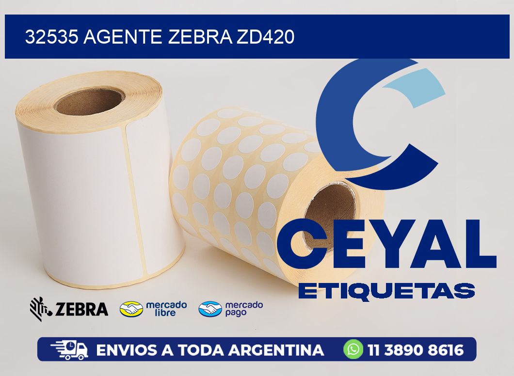 32535 AGENTE ZEBRA ZD420