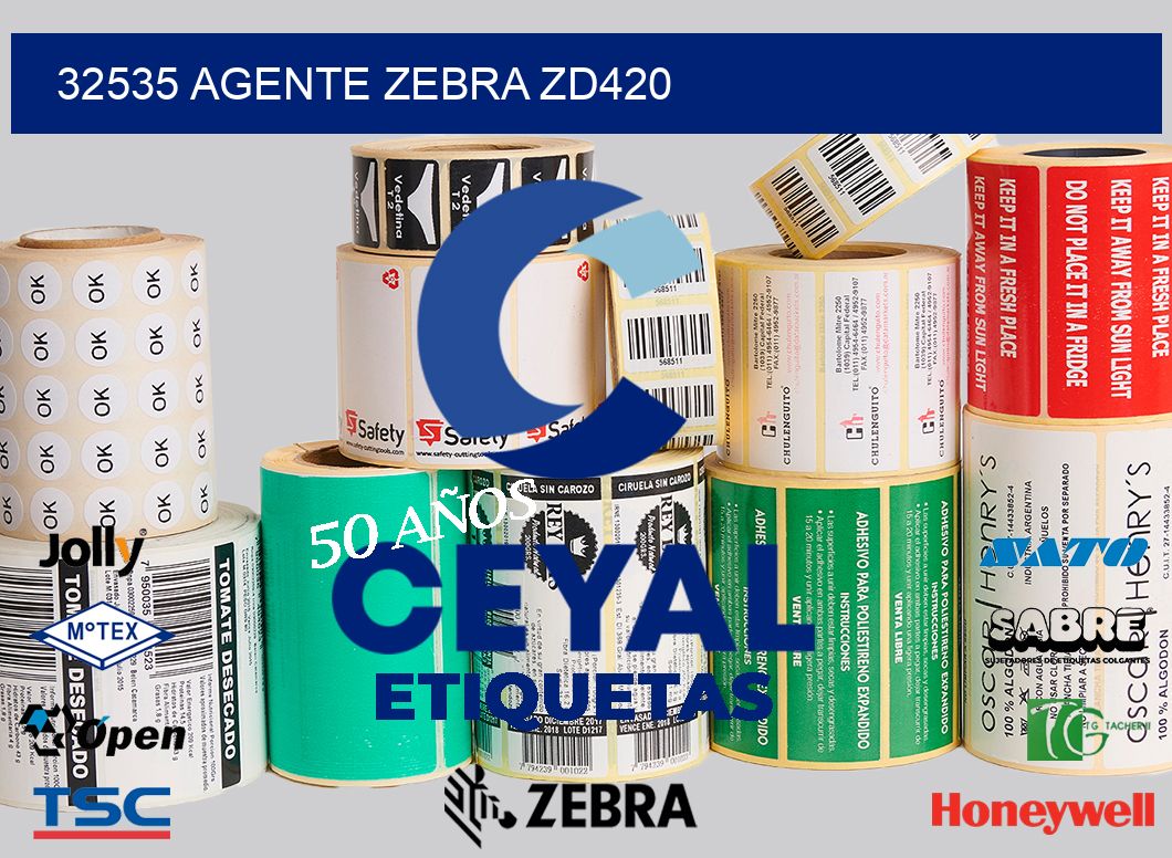 32535 AGENTE ZEBRA ZD420