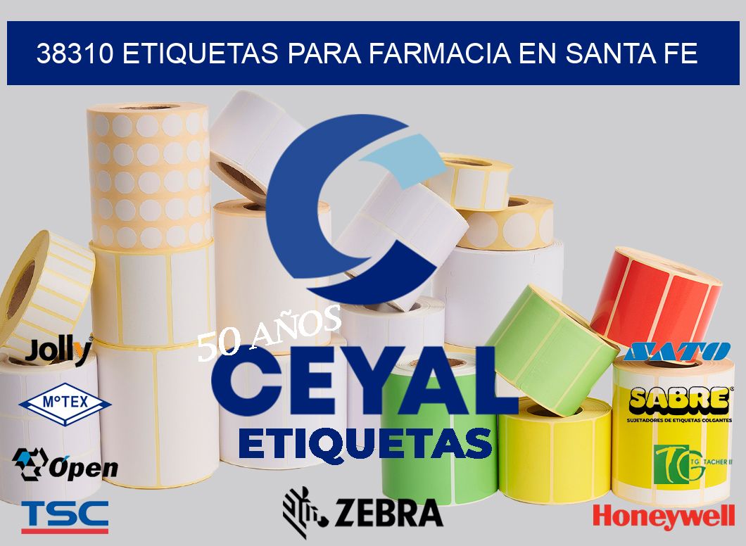 38310 ETIQUETAS PARA FARMACIA EN SANTA FE