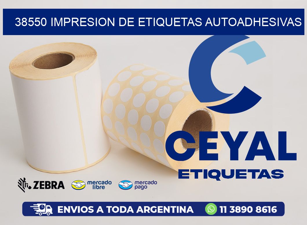 38550 IMPRESION DE ETIQUETAS AUTOADHESIVAS
