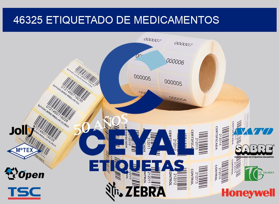 46325 etiquetado de medicamentos