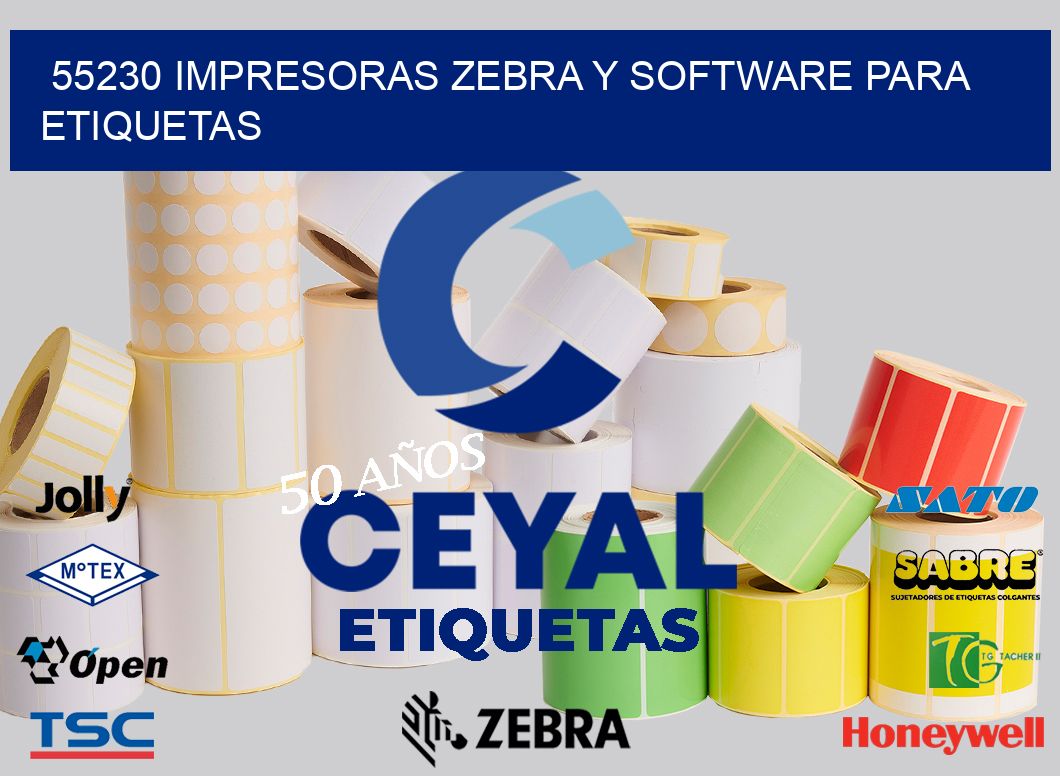 55230 Impresoras Zebra y Software para Etiquetas
