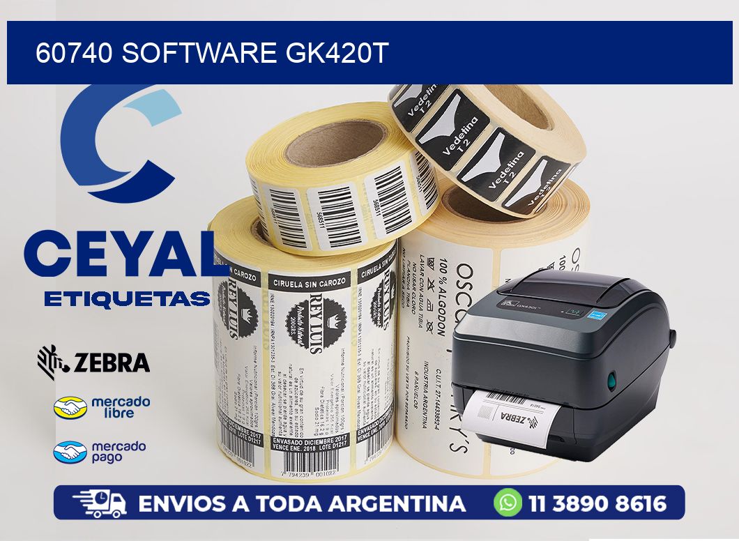 60740 SOFTWARE GK420T