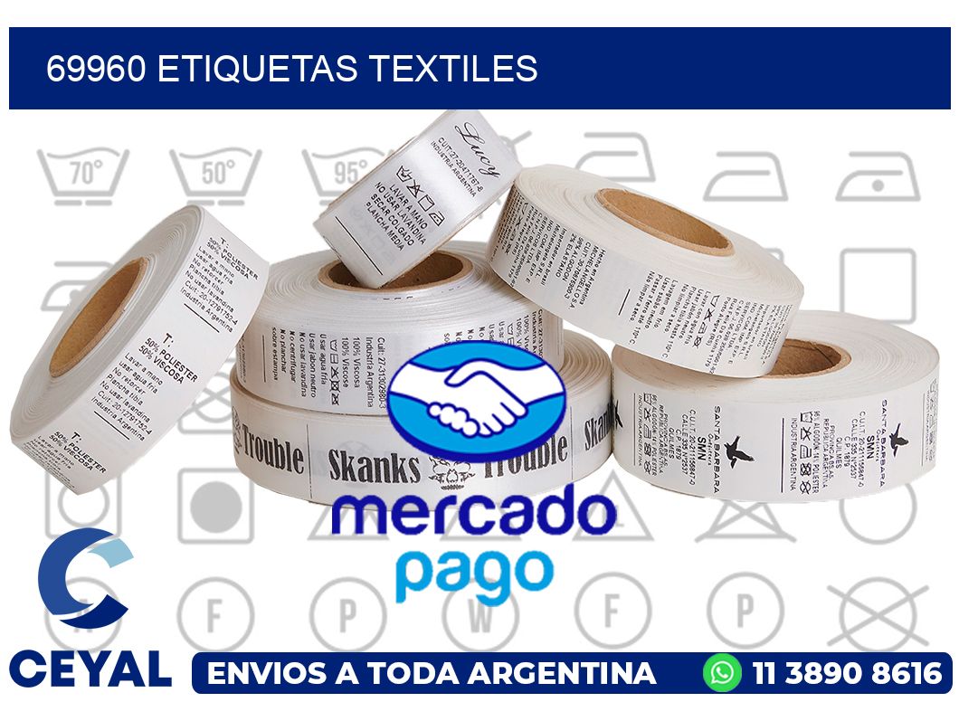 69960 ETIQUETAS TEXTILES