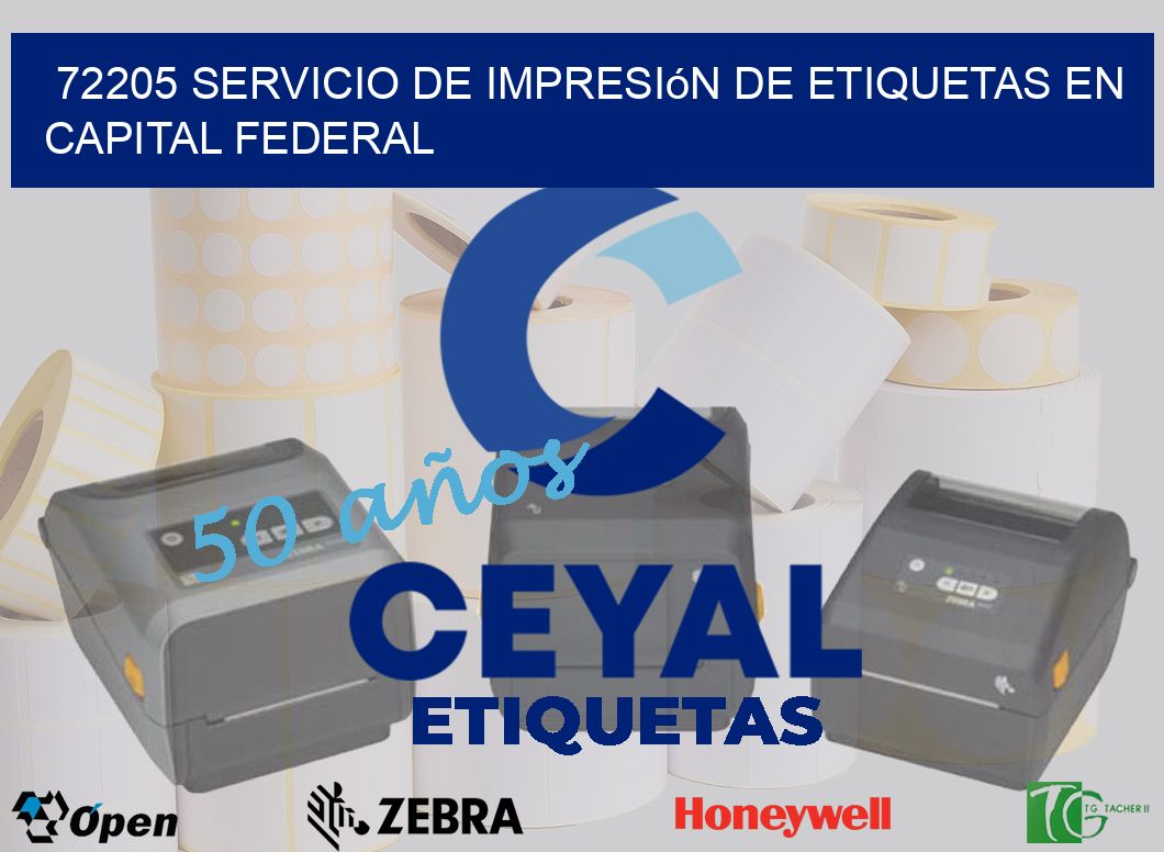 72205 Servicio de Impresión de Etiquetas en Capital Federal