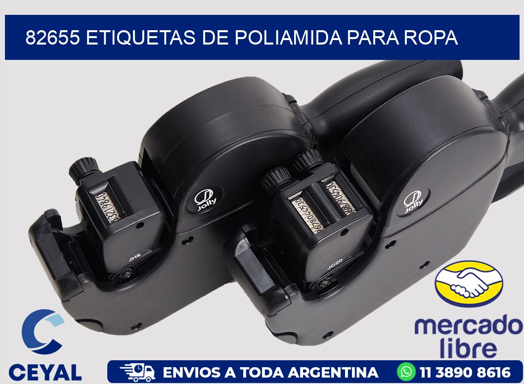 82655 ETIQUETAS DE POLIAMIDA PARA ROPA
