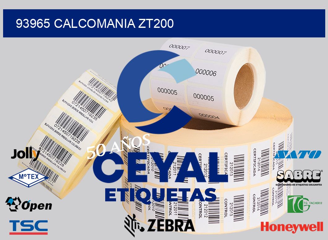 93965 CALCOMANIA ZT200