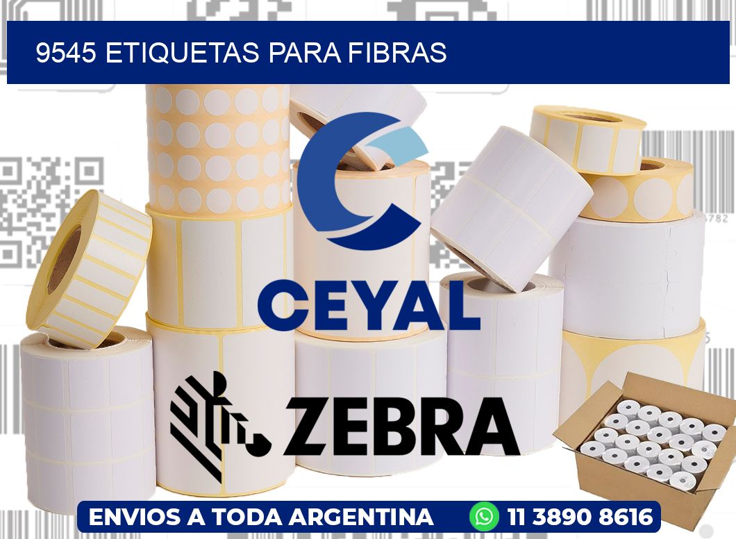 9545 ETIQUETAS PARA FIBRAS