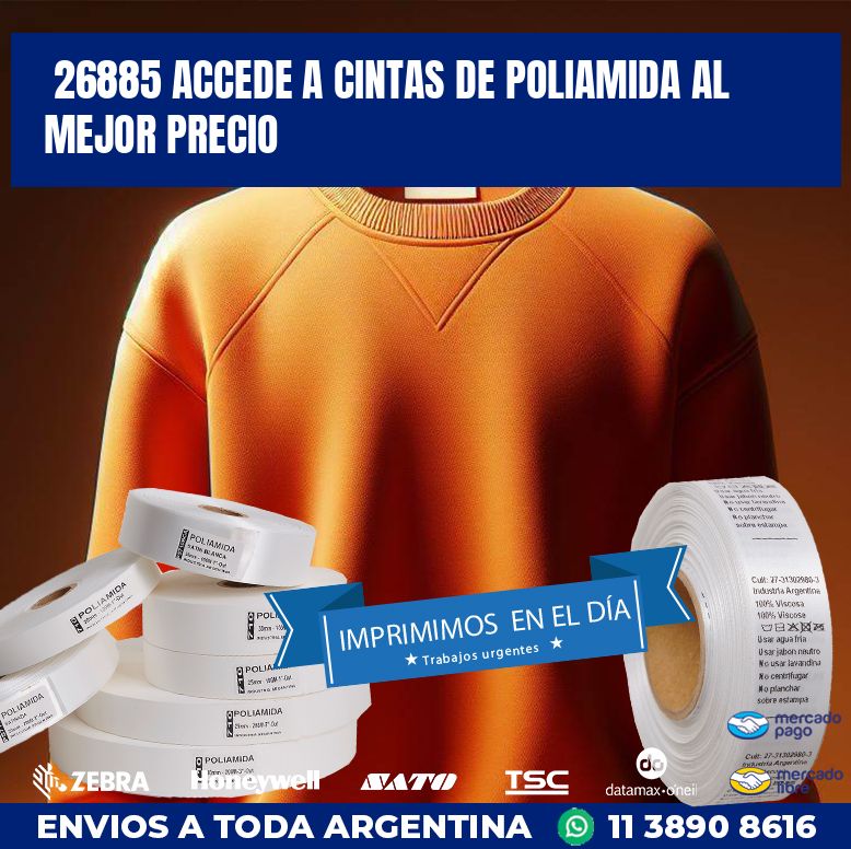 26885 ACCEDE A CINTAS DE POLIAMIDA AL MEJOR PRECIO