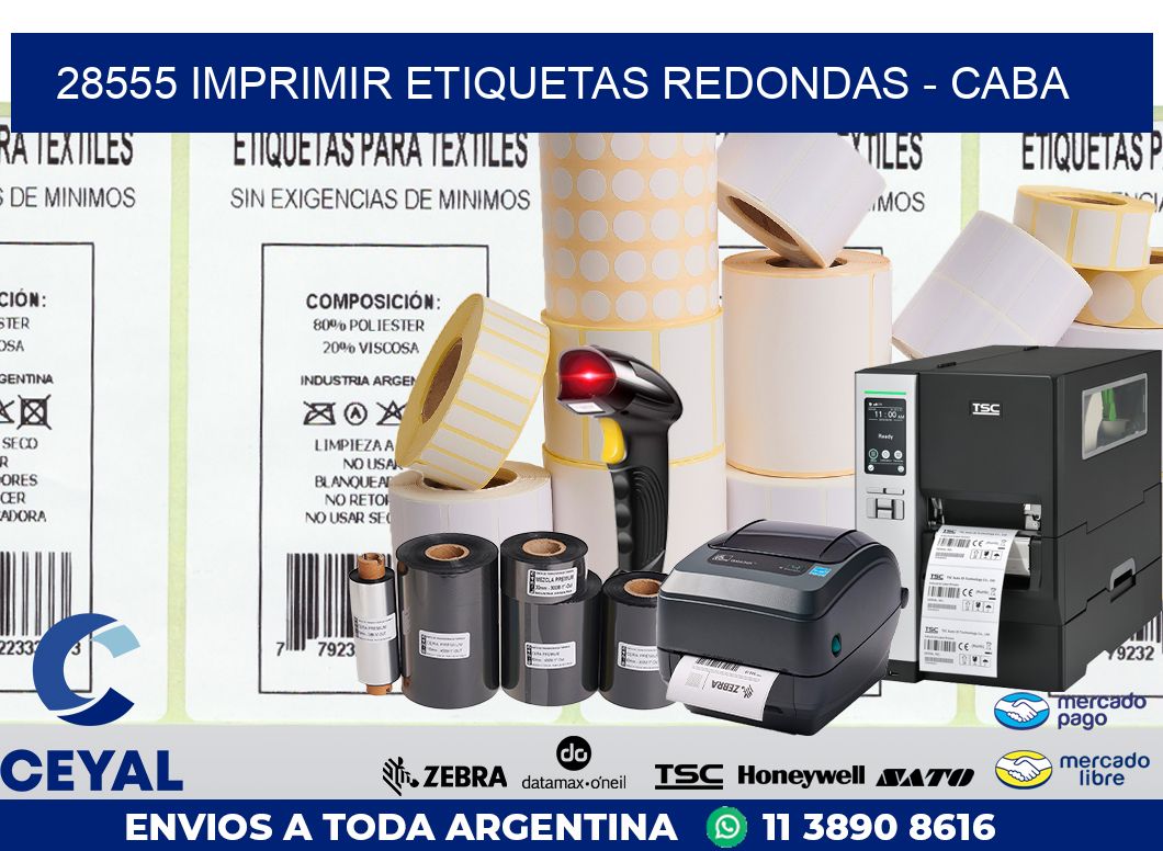 28555 IMPRIMIR ETIQUETAS REDONDAS – CABA