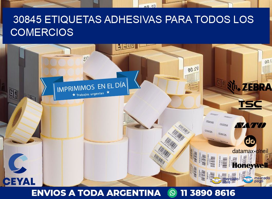 30845 ETIQUETAS ADHESIVAS PARA TODOS LOS COMERCIOS