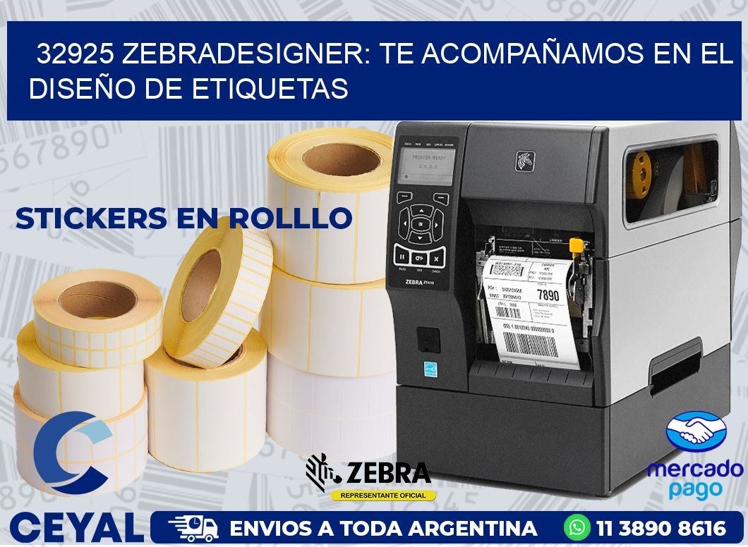 32925 ZEBRADESIGNER: TE ACOMPAÑAMOS EN EL DISEÑO DE ETIQUETAS