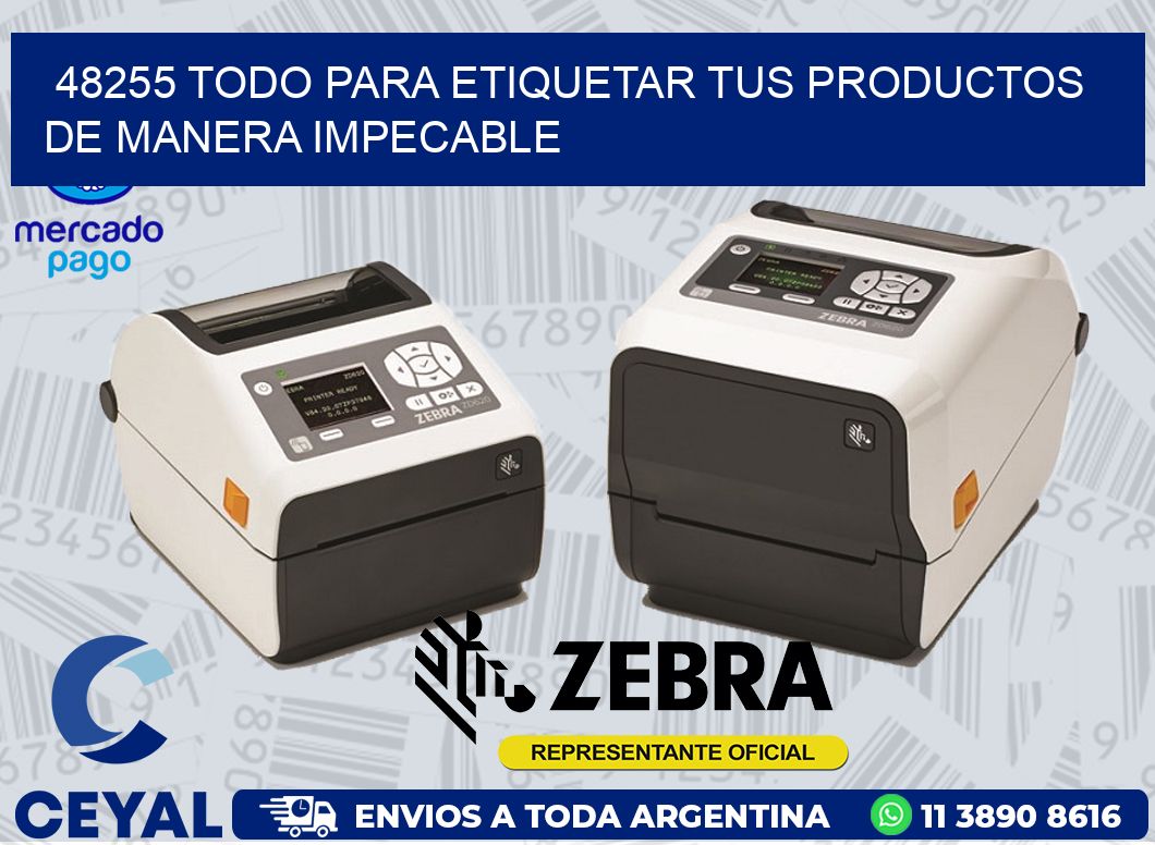 48255 TODO PARA ETIQUETAR TUS PRODUCTOS DE MANERA IMPECABLE
