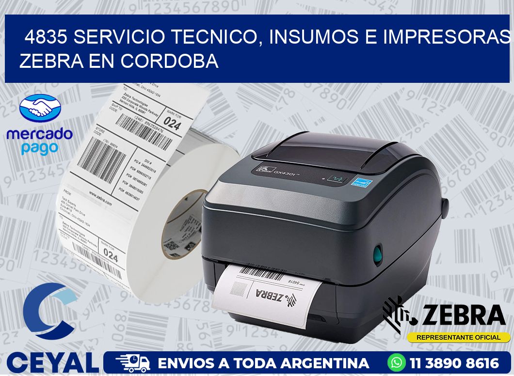 4835 SERVICIO TECNICO, INSUMOS E IMPRESORAS ZEBRA EN CORDOBA