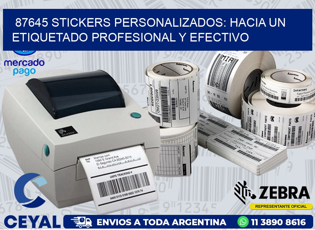 87645 STICKERS PERSONALIZADOS: HACIA UN ETIQUETADO PROFESIONAL Y EFECTIVO