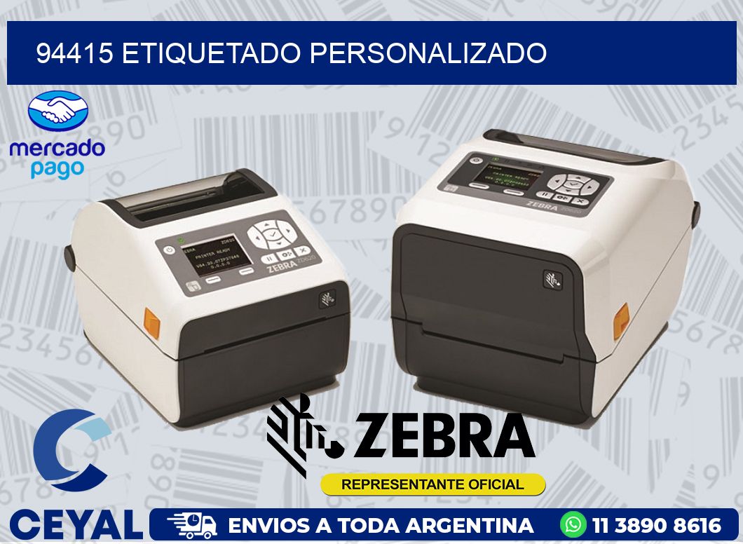 94415 ETIQUETADO PERSONALIZADO