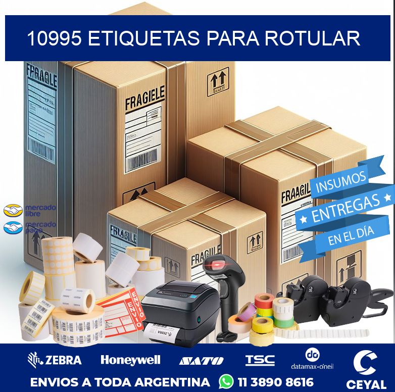 10995 ETIQUETAS PARA ROTULAR
