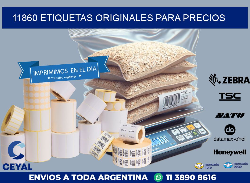 11860 ETIQUETAS ORIGINALES PARA PRECIOS