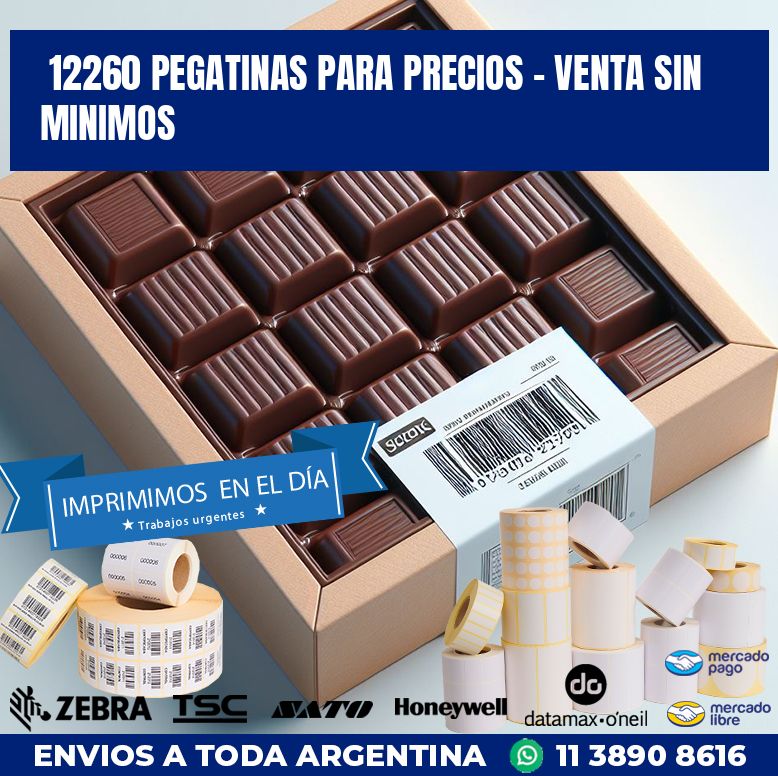 12260 PEGATINAS PARA PRECIOS - VENTA SIN MINIMOS