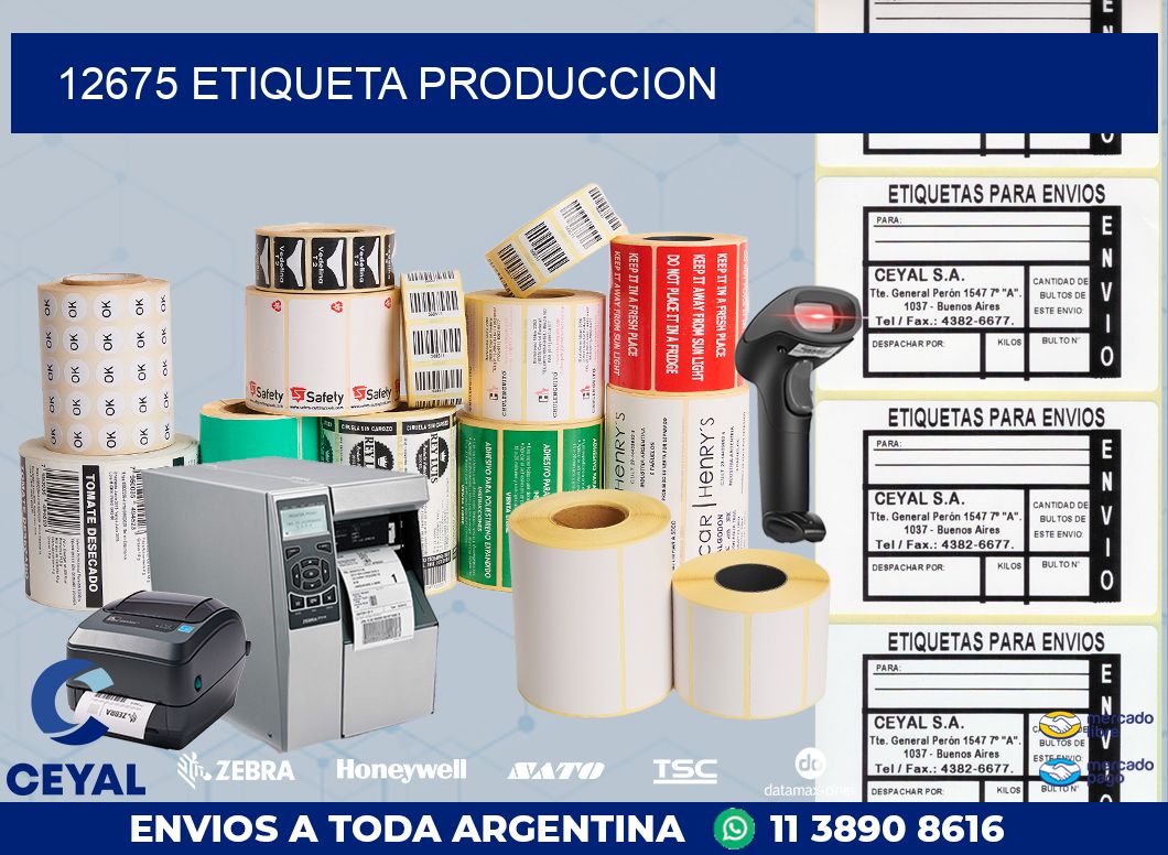 12675 ETIQUETA PRODUCCION