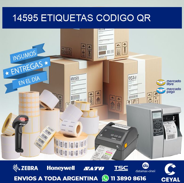 14595 ETIQUETAS CODIGO QR