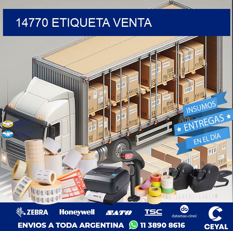 14770 ETIQUETA VENTA