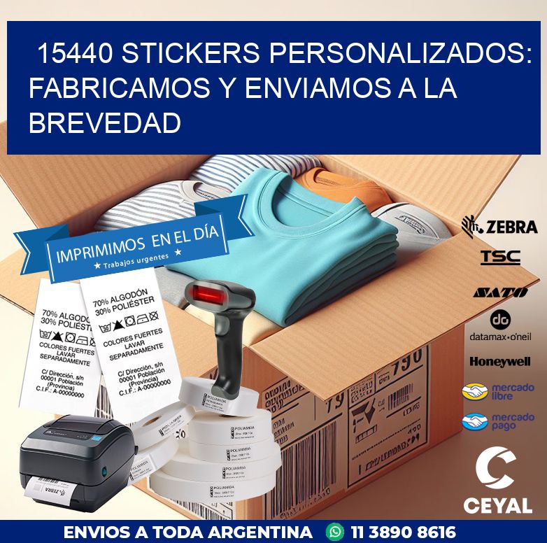 15440 STICKERS PERSONALIZADOS: FABRICAMOS Y ENVIAMOS A LA BREVEDAD