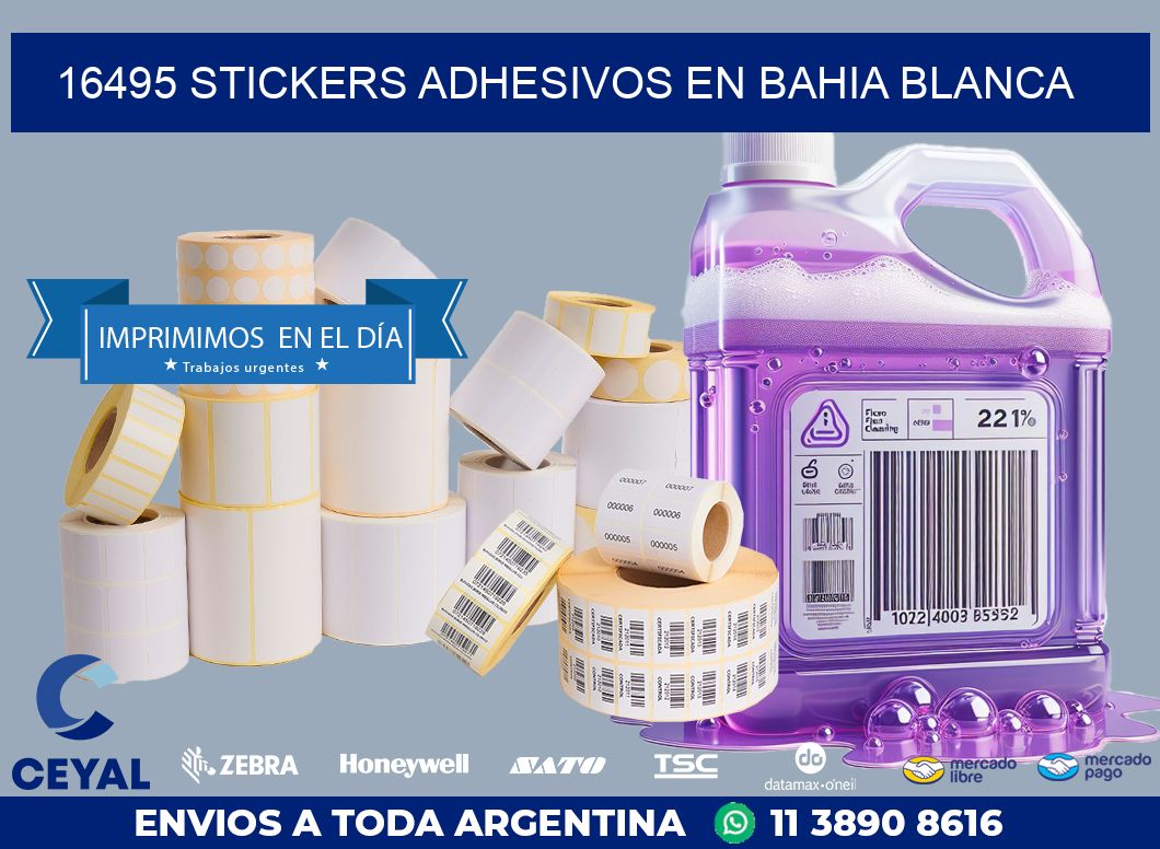 16495 STICKERS ADHESIVOS EN BAHIA BLANCA