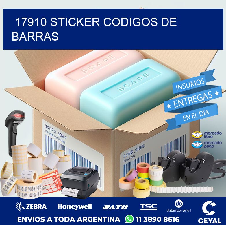 17910 STICKER CODIGOS DE BARRAS