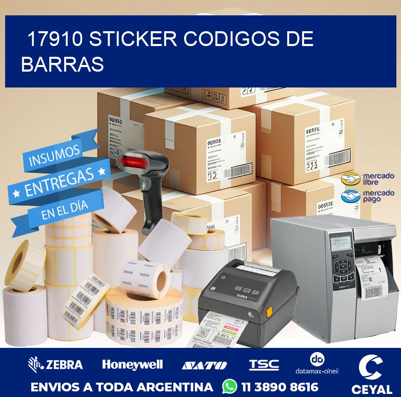 17910 STICKER CODIGOS DE BARRAS