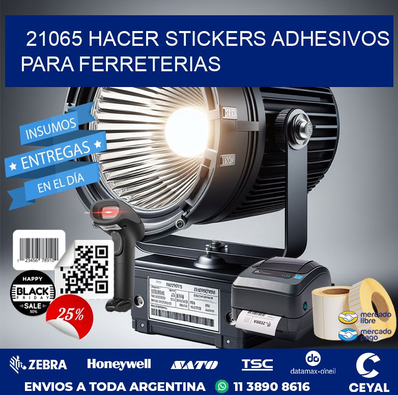 21065 HACER STICKERS ADHESIVOS PARA FERRETERIAS