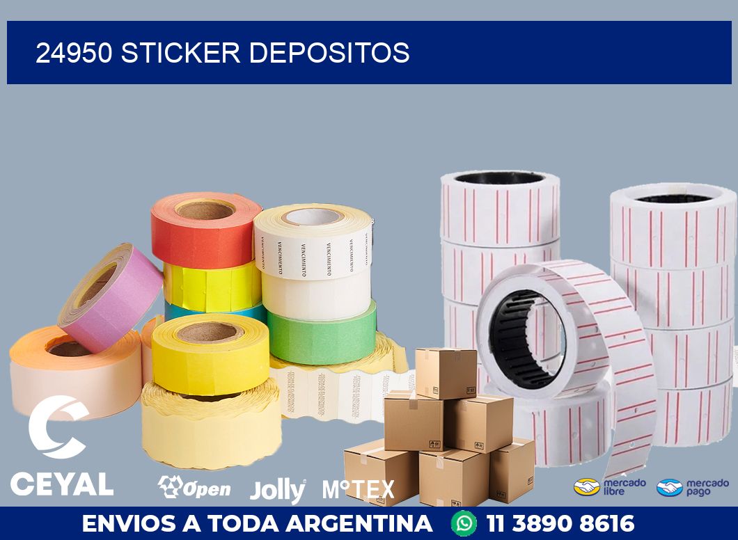 24950 STICKER DEPOSITOS