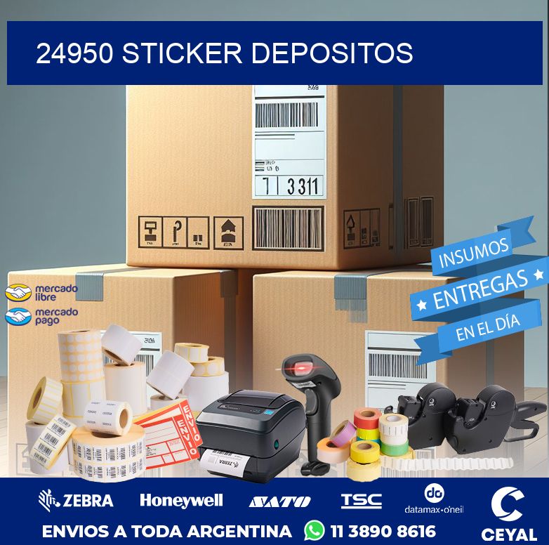 24950 STICKER DEPOSITOS