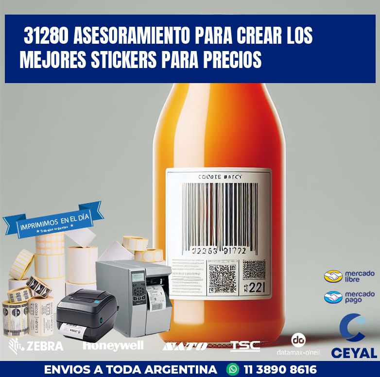 31280 ASESORAMIENTO PARA CREAR LOS MEJORES STICKERS PARA PRECIOS