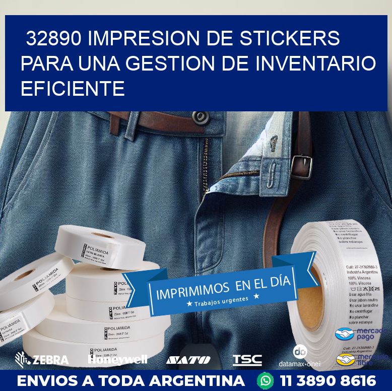 32890 IMPRESION DE STICKERS PARA UNA GESTION DE INVENTARIO EFICIENTE