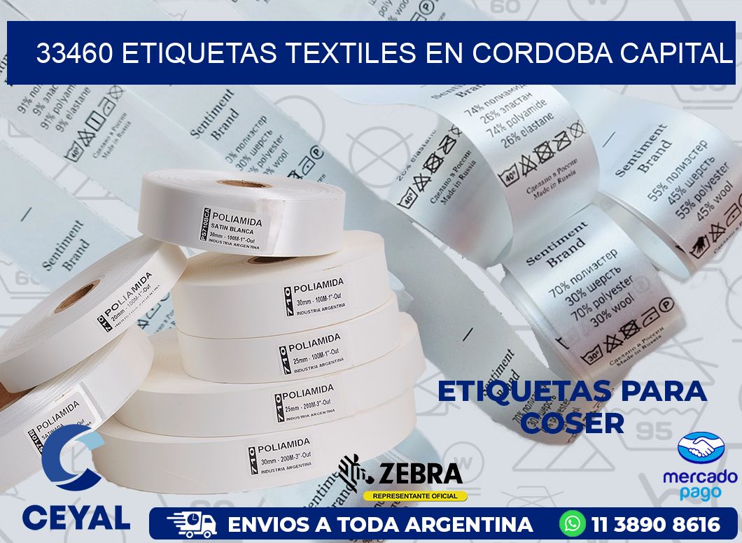 33460 ETIQUETAS TEXTILES EN CORDOBA CAPITAL
