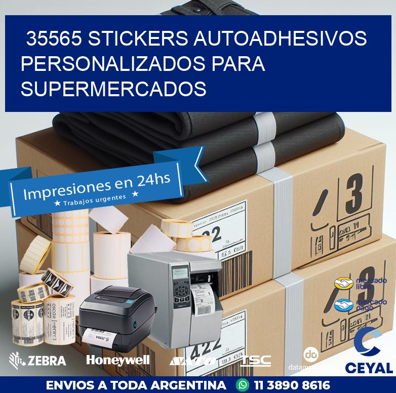 35565 STICKERS AUTOADHESIVOS PERSONALIZADOS PARA SUPERMERCADOS