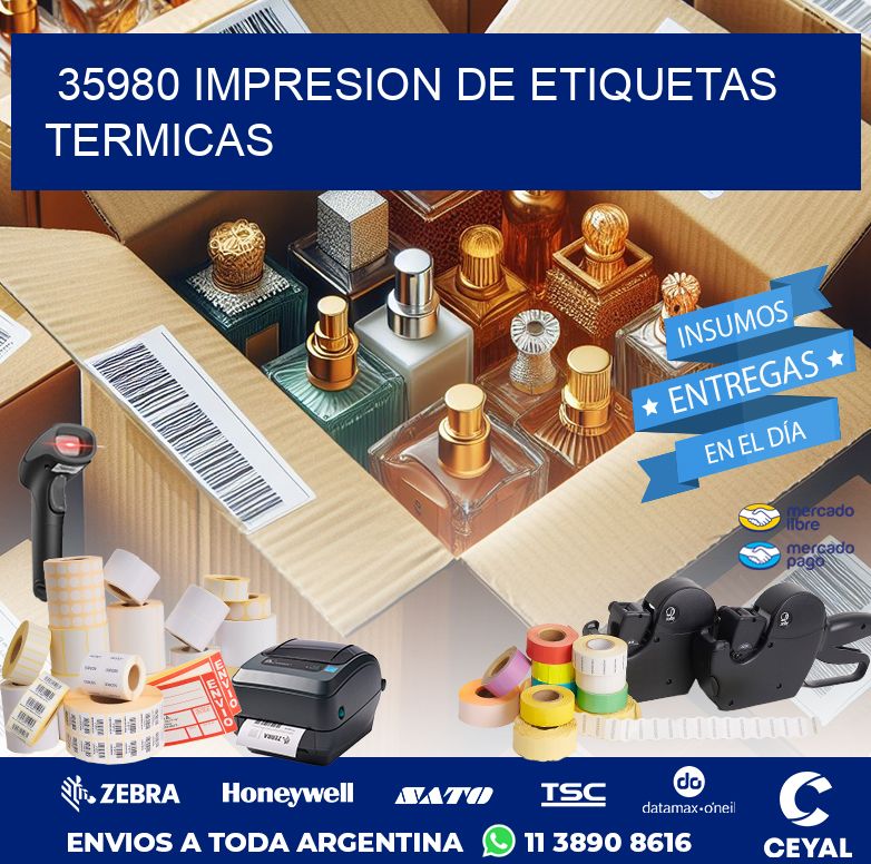 35980 IMPRESION DE ETIQUETAS TERMICAS