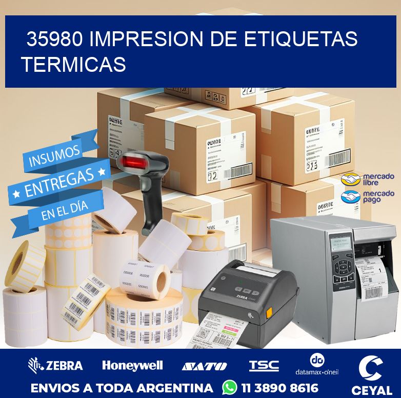 35980 IMPRESION DE ETIQUETAS TERMICAS