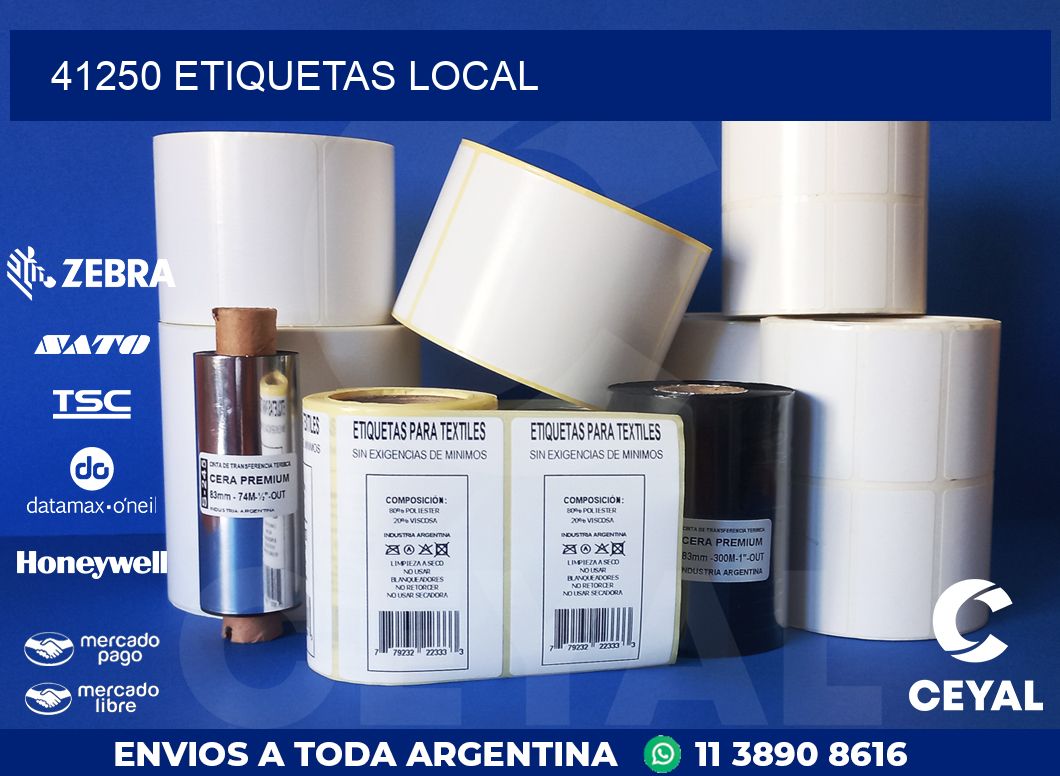 41250 ETIQUETAS LOCAL