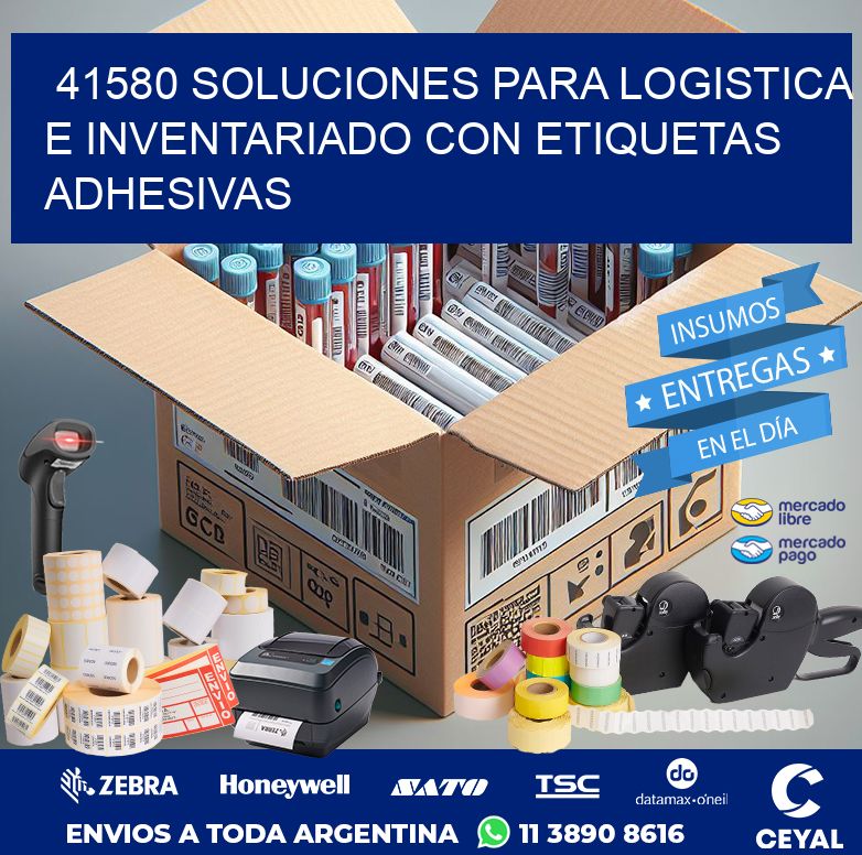 41580 SOLUCIONES PARA LOGISTICA E INVENTARIADO CON ETIQUETAS ADHESIVAS