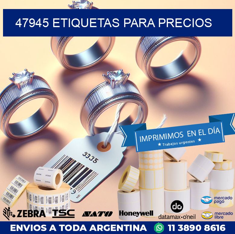 47945 ETIQUETAS PARA PRECIOS