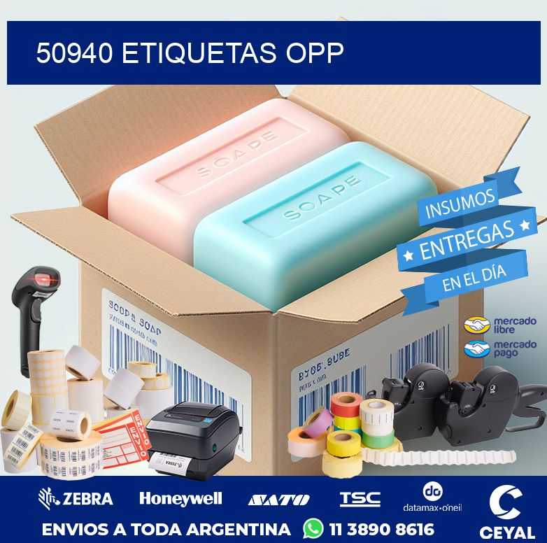 50940 ETIQUETAS OPP